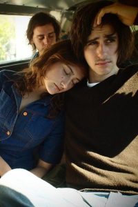 Christine and Giles on the road to Italy