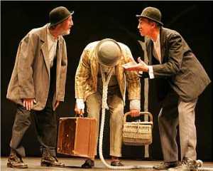 Estragon and Vladimir with Lucky