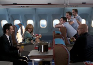 Listening to Norma's (Cecelia Ruth) secrets.