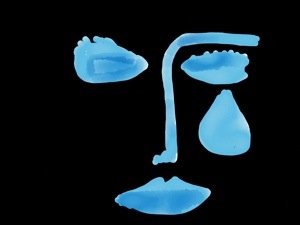 "Bonjour Tristesse" illustration 2013 by jpbohannon based on image from film credits.