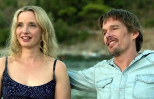 Celine and Jesse (Julie Delpy and Ethan Hawke) in Before Midnight (2013)