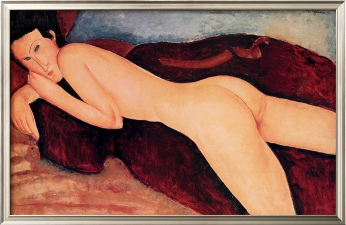Reclining Nude from the Back by Amadeo Modgliani