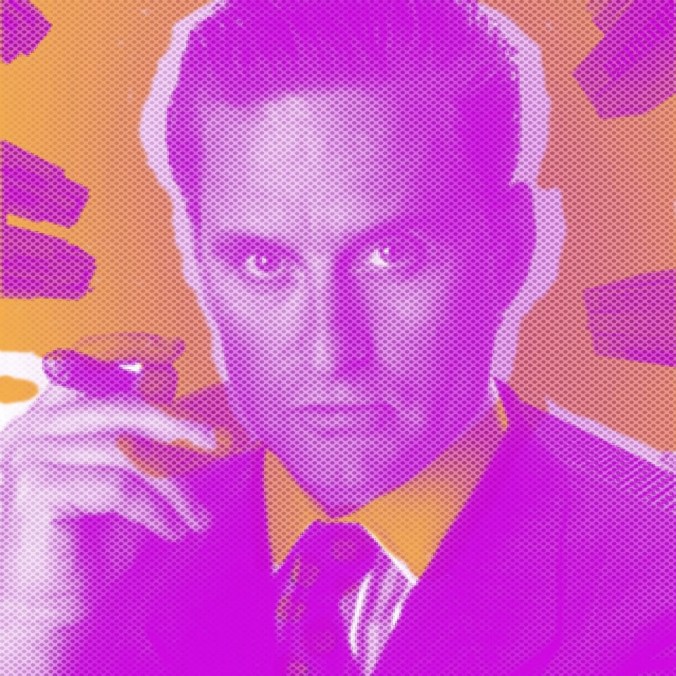 "Gordon Gecko" Silkscreen 2015 by jpbohannon