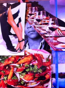 "Consumerism is the new Gluttony" photo-collage 2015 by jpbohannnon