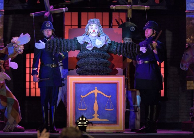 The judge at the Oscar Wilde trial. 