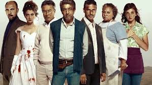 Seven characters from six of the "Wild Tales"